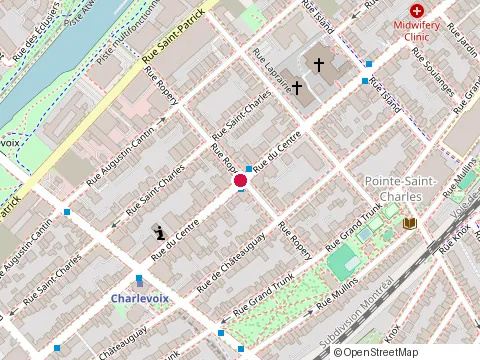 Location of Restaurant J Barabe at 1170 Rue Ropery, Montréal
