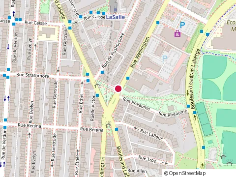 Location of Restaurant Jean & Michel at 3341 Rue Wellington, Verdun