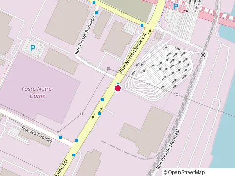 Location of Restaurant Jean-Jacques at 7300 Rue Notre-Dame E, Montréal