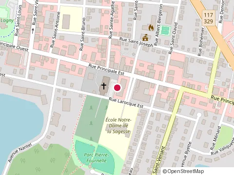 Location of Restaurant Julio at 5 Rue Ste Anne, Sainte-Agathe-des-Monts