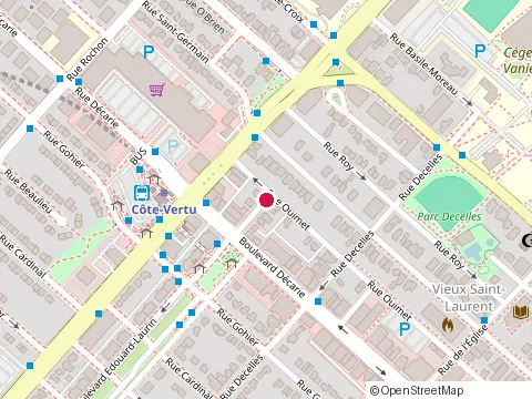 Location of Restaurant Khal 99 at 1487 Rue Macdonald, Saint-Laurent