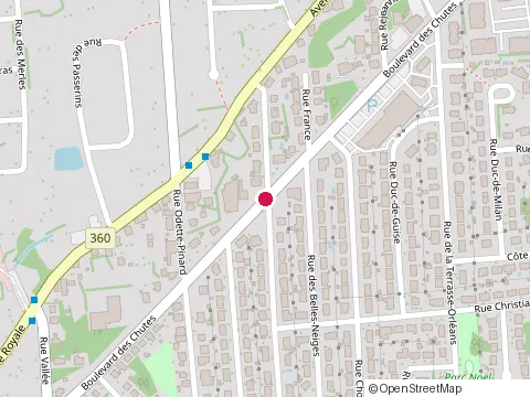 Location of Restaurant Kim-Son at 1010 Bd des Chutes, Québec