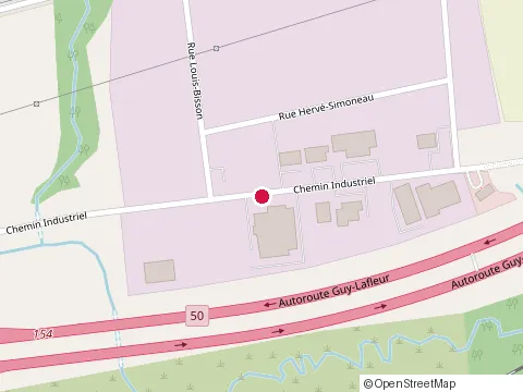 Location of Restaurant l'Aileron Enr at 1700 Arthur Sectearu, Gatineau