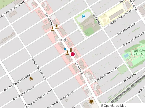 Location of Restaurant l'Ancetre at 2980 1E Av, Québec
