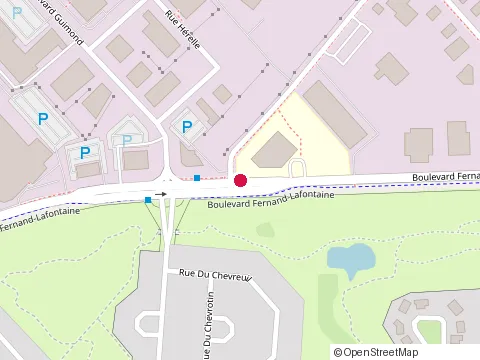 Location of Restaurant l'Élan at 2500 Bd Fernand-Lafontaine, Longueuil