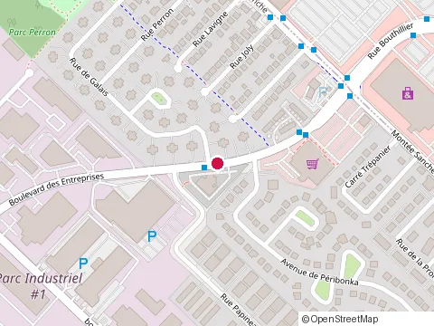 Location of Restaurant l'Etoile Boisbriand at 4 boulevard des Entreprises, Boisbriand