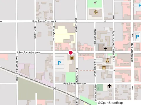 Location of Restaurant l'Imprévu at 163 Rue Saint-Jacques, Saint-Jean-sur-Richelieu
