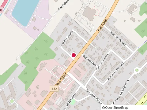Location of Restaurant l'Oriental du Nord at Rue Fraser, Rivière-du-Loup