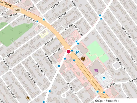 Location of Restaurant la Belle Province (Arthur-Sauvé) at 4500 Bd Arthur-Sauvé, Laval