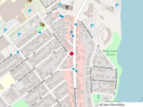 Location of Restaurant la Bi-Coq au Soleil at 5271 boulevard Lévesque E, Laval