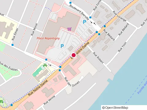 Location of Restaurant la Campagnarde at 155 Rue Notre-Dame, Repentigny
