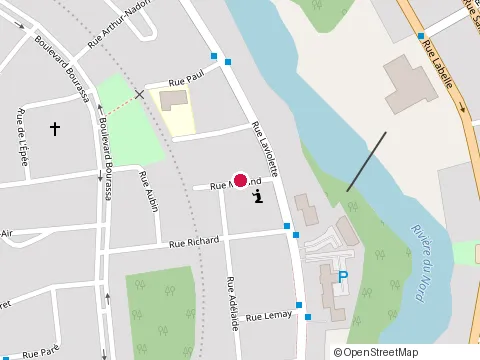 Location of Restaurant la Citadelle Steakhouse at 685 Rue Laviolette, Saint-Jérôme