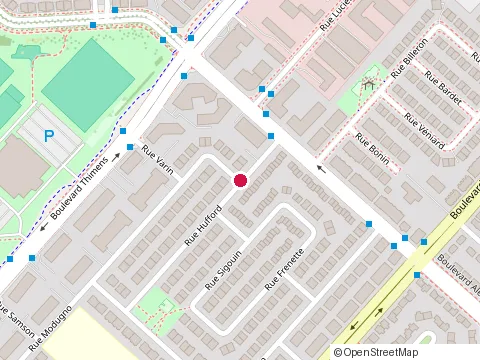 Location of Restaurant la Provincial at 2326 Rue Modugno, Saint-Laurent