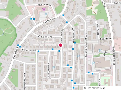 Location of Restaurant la Puta Dama at 1435 Rue de Courville, Sherbrooke