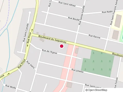 Location of Restaurant la Rencontre at 3624 boulevard du Saguenay, Jonquière