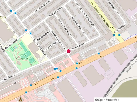 Location of Restaurant la Veranda Pizzeria at 6363 Boulevard Henri-Bourassa E, Montréal-Nord