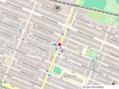 Location of Restaurant Las Palmas at 632 Rue Jarry E, Montréal