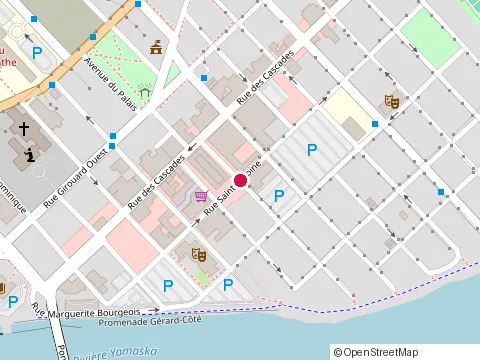Location of Restaurant le Bamboo at 1513 Rue Saint-Antoine, Saint-Hyacinthe