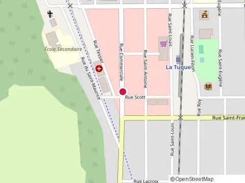 Location of Restaurant le Boké at 556 Rue Commerciale, La Tuque