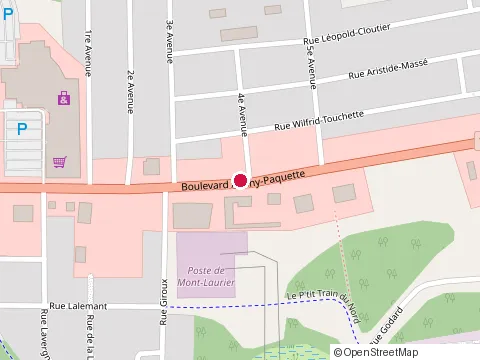 Location of Restaurant le Buffet Chinois Mont-Laurier at 1061 Bd Albiny Paquette, Mont-Laurier