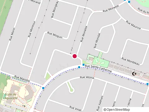 Location of Restaurant le Caucus St-Constant at 310 Wilfrid-Lamarche, Saint-Constant