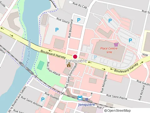 Location of Restaurant le Chateau Grec at 2377 Rue Saint-Dominique, Jonquière
