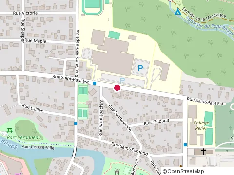 Location of Restaurant le Clin d'Oeil at 300 Rue Saint-Paul E, Coaticook