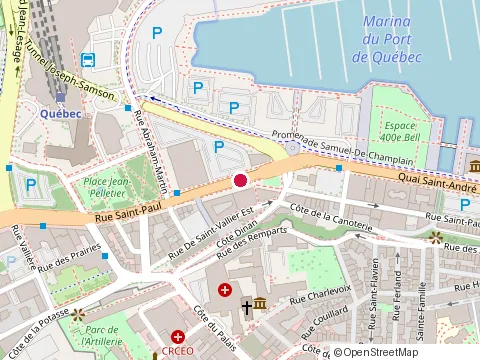 Location of Restaurant le Dystopia at 299 Rue Saint-Paul, Québec