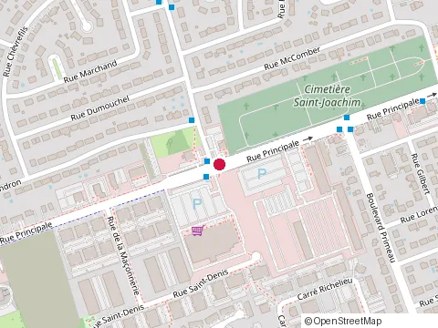 Location of Restaurant le Frisson at 108 Rue Principale, Châteauguay