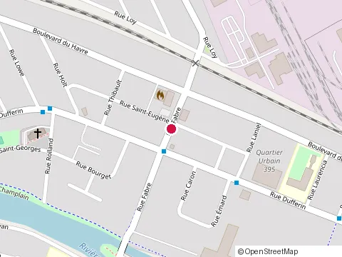 Location of Restaurant le Gourmand at 20 Rue Fabre, Salaberry-de-Valleyfield