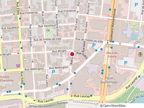 Location of Restaurant le Littoral at 39 Rue Laval, Gatineau