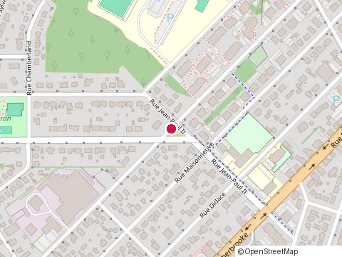 Location of Restaurant le Mousquetaire at 925 Rue Champlain, Magog