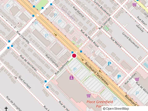 Location of Restaurant le Quai d'Or at 294 Rue Gladstone, Greenfield Park