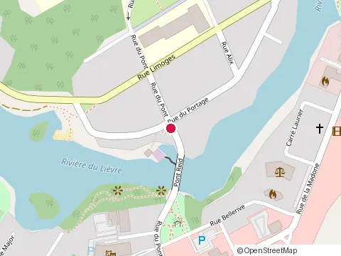Location of Restaurant le Rapide at 556 Rue du Portage, Mont-Laurier