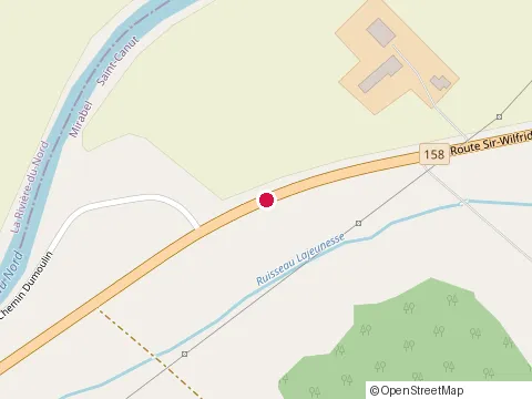 Location of Restaurant le Refuge at 14198 route Sir-Wilfrid-Laurier, Mirabel