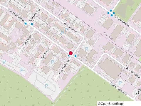 Location of Restaurant le Relais at 61 Rue Industrielle, Delson