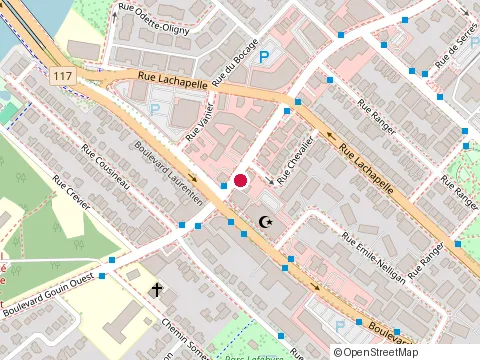 Location of Restaurant le Taliet Inc. at 6152 boulevard Gouin O, Montréal