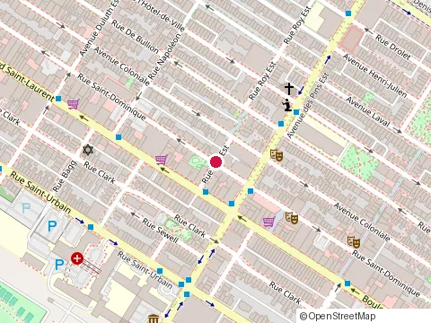 Location of Restaurant le Zaziummm at 51 Rue Roy E, Montréal