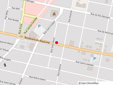 Location of Restaurant Lentracte at 3716 boulevard du Royaume, Jonquière
