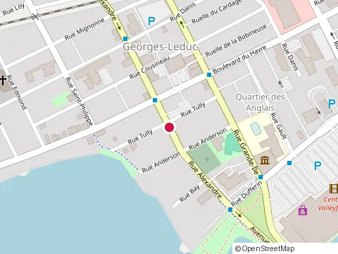 Location of Restaurant les Berges at 61 Rue Alexandre, Salaberry-de-Valleyfield