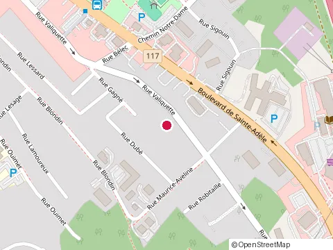 Location of Restaurant les Delices Mamie at 996 Rue Valiquette, Sainte-Adele