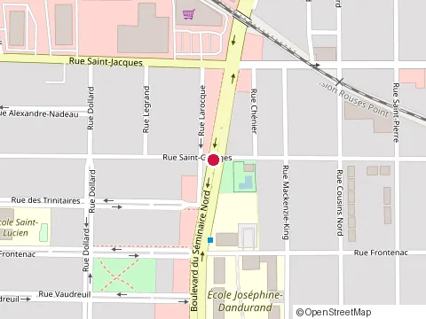 Location of Restaurant les Frères Moreau at 160 Boulevard du Séminaire N, Saint-Jean-sur-Richelieu
