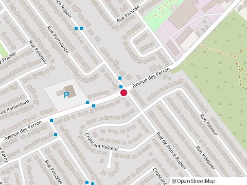 Location of Restaurant Lorida at 383 Avenue des Perron, Laval