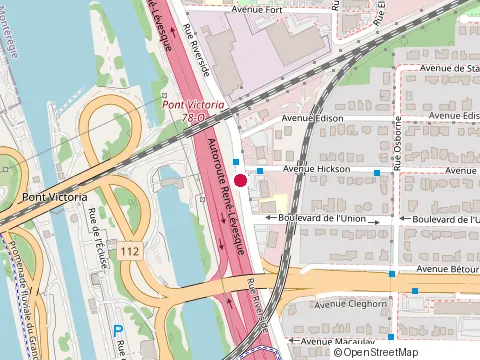 Location of Restaurant Lotus at 185 promenade Riverside, Saint-Lambert