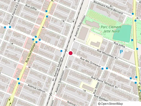Location of Restaurant Lou-Lou at 2248 Rue des Ormeaux, Montréal