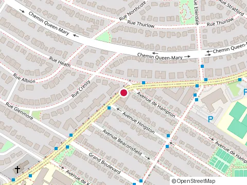 Location of Restaurant Mamma Mia Pizzeria at 6070 Cote Saint-Luc Rd, Montréal
