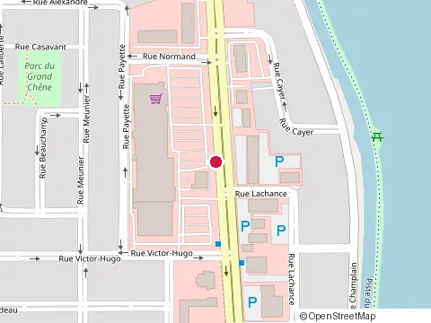 Location of Restaurant Matinée at 1000 Bd du Séminaire N, Saint-Jean-sur-Richelieu