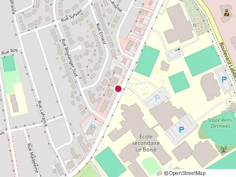 Location of Restaurant Max Poutine at 674 Rue Notre-Dame E, Victoriaville