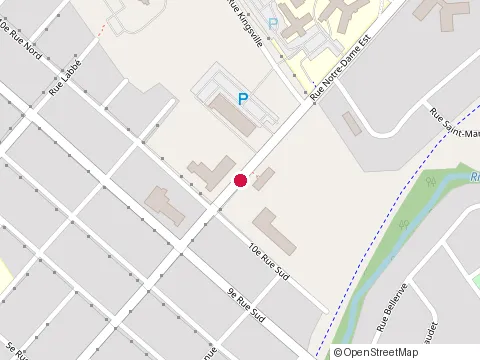 Location of Restaurant Mexicain la Rielera at 2840 Rue Notre Dame E, Thetford Mines
