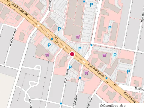 Location of Restaurant Mexicain Los Charros Québécois at 822 Rue Principale, Granby